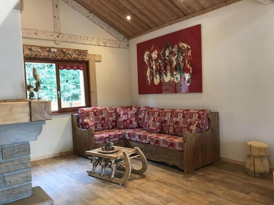 Chalet Spa Le Diamant Nathalie Mn La Rouge Ла-Бресс Екстер'єр фото