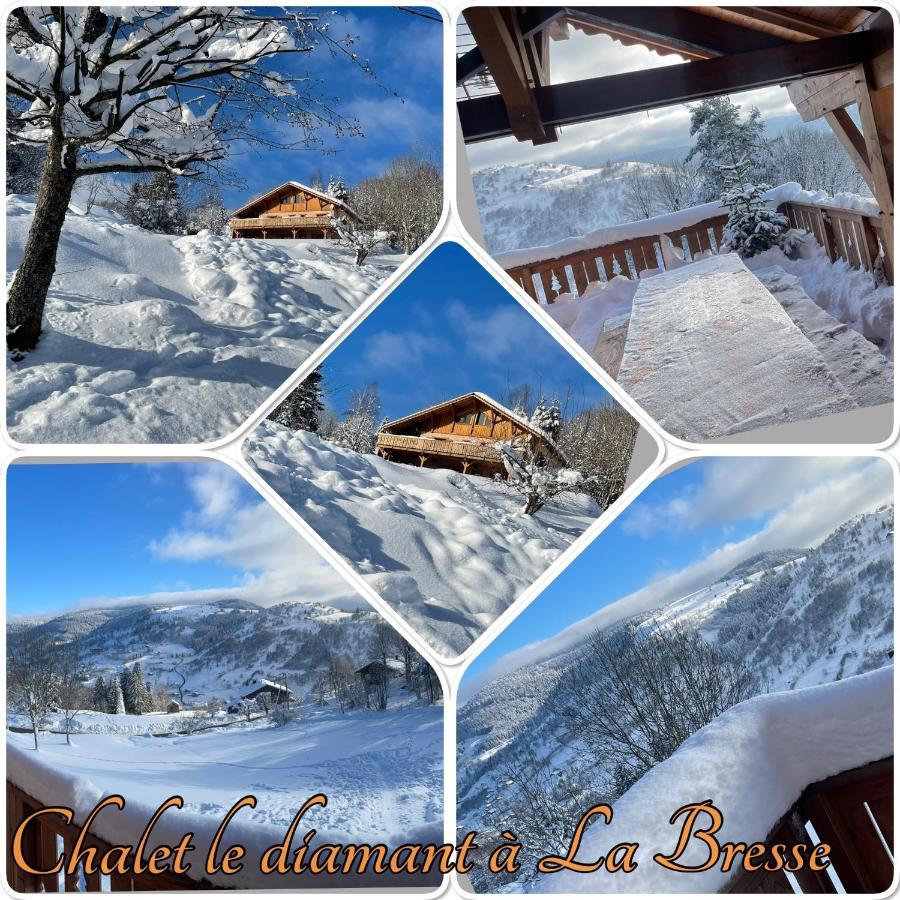 Chalet Spa Le Diamant Nathalie Mn La Rouge Ла-Бресс Екстер'єр фото
